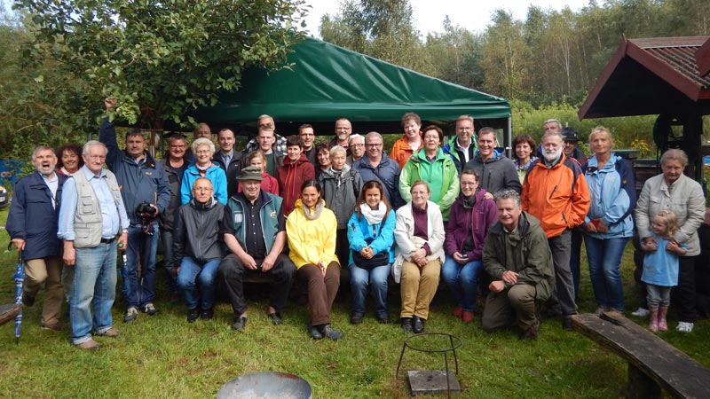 Bei Bienenklaus in der Gläsernen Waldimkerei